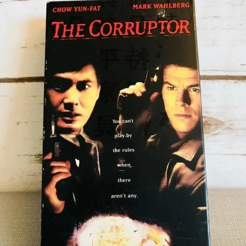 THE CORRUPTOR VHS Home Video Tape Chow Yun-Fat and Mark Wahlberg